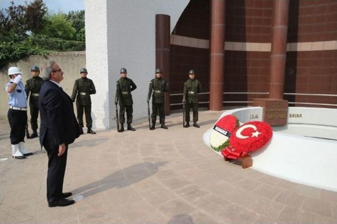 3.cumhurbaşkanı Celal Bayar Kabri Başında Anıldı