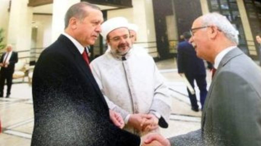 K&uuml;tahya İl M&uuml;ft&uuml;s&uuml; Hacı Yusuf G&uuml;l, Cumhurbaşkanlığı Sarayı&rsquo;nda