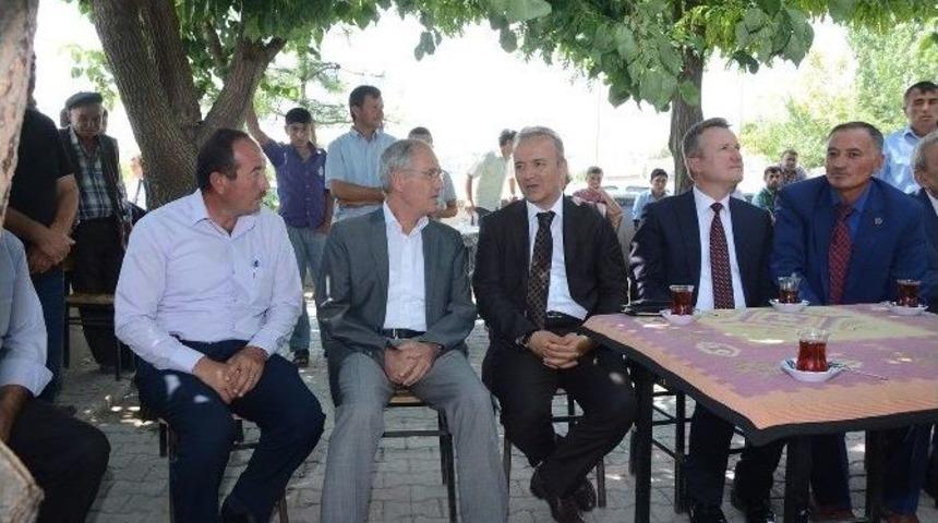 Afyonkarahisar Valisi Hakan Yusuf G&uuml;ner Dinar&rsquo;da