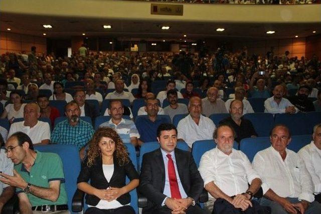 Hdp Eş Genel Başkanı Demirtaş Mhp’ye Yüklendi