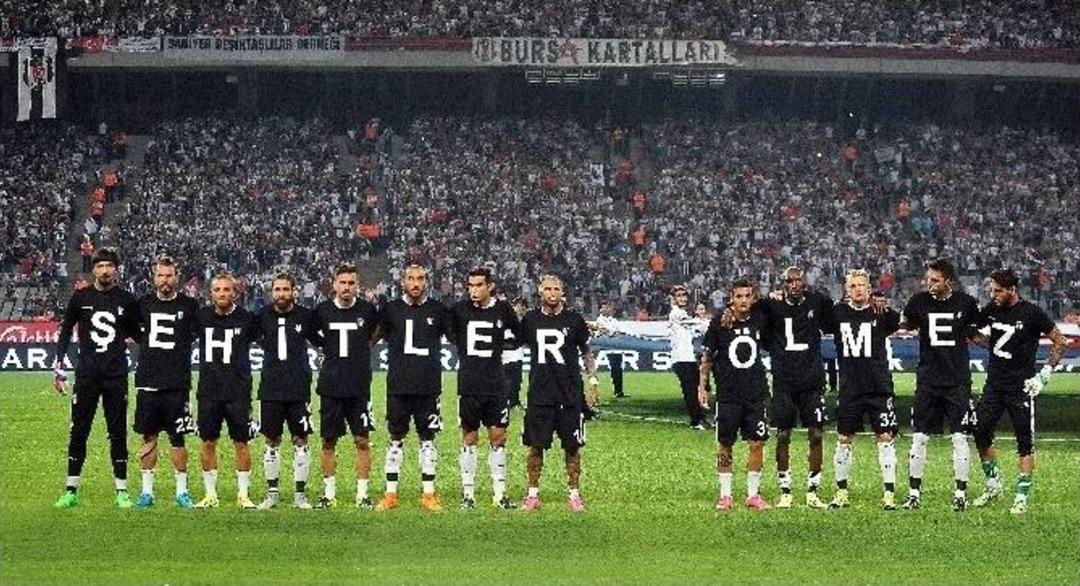 Beşiktaş, Şehitleri Unutmadı