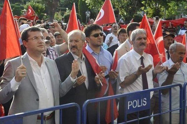 Afyonkarahisar’da Teröre Lanet Mitingi