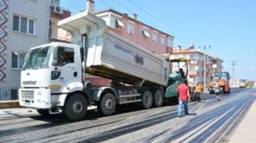 Sıcak Asfalt Armut&ccedil;uk&rsquo;ta Devam Ediyor