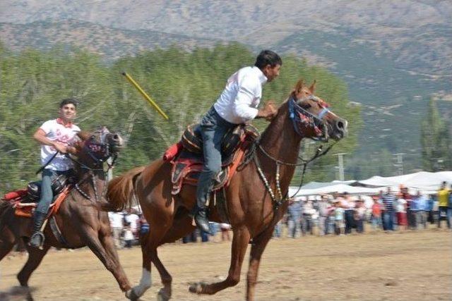 Seydikemer’de Atlı Cirit Gösterileri Kültür Şenliğine Renk Kattı