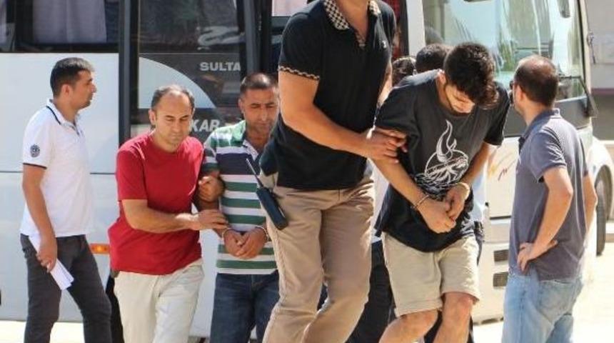 Alanya'da 16 Şüpheli Serbest