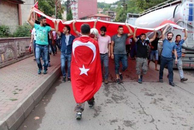 Zonguldak’Ta Teröre Tepki Yürüyüşü