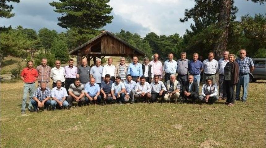 Muhtarlar Başpınar Karaca Yaylası&rsquo;nda Buluştular