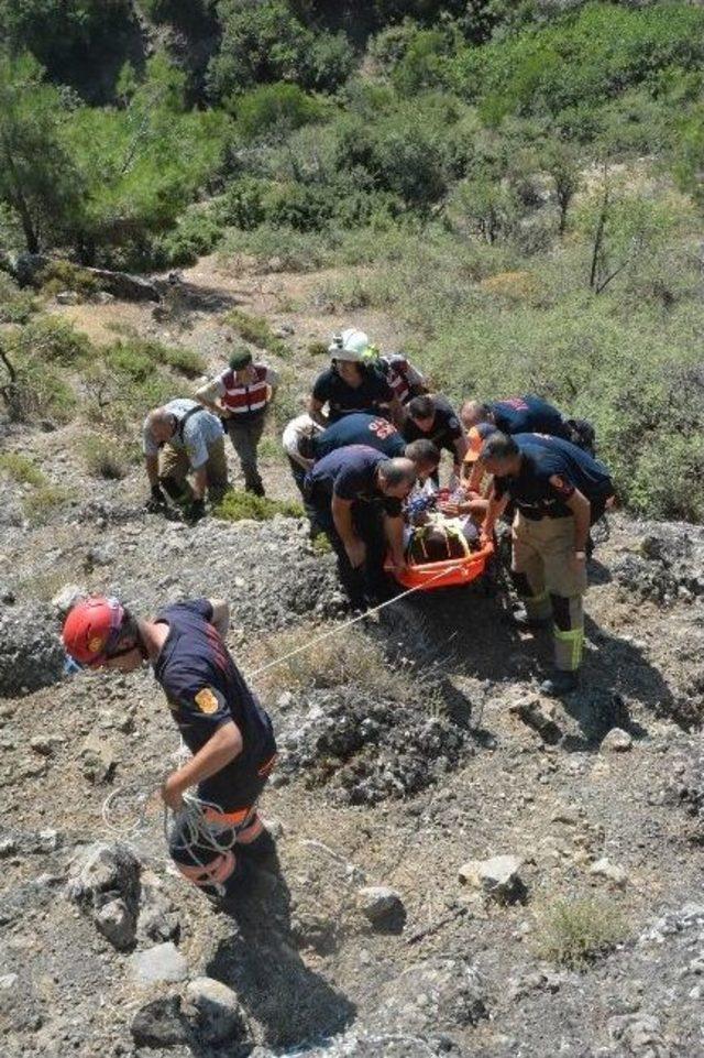 Genç Adam İki Gündür Kurtarılmayı Bekliyordu