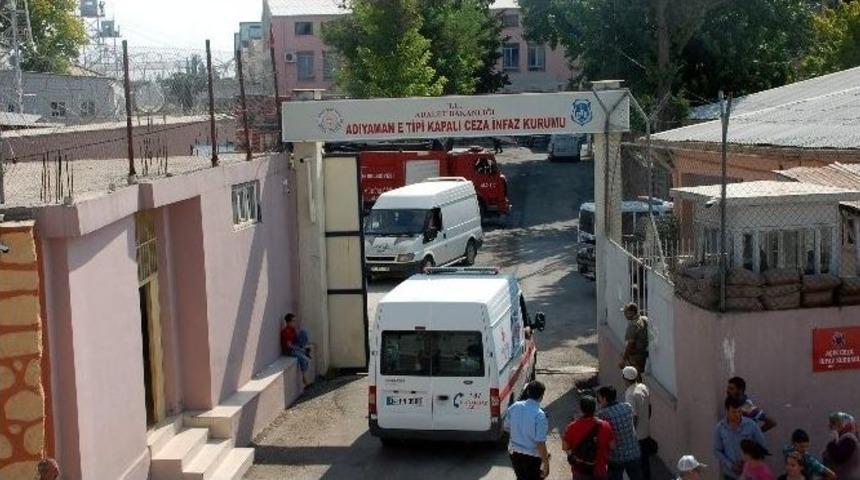 Kapalı Cezaevinde Yangın Tatbikatı Ger&ccedil;eği Aratmadı