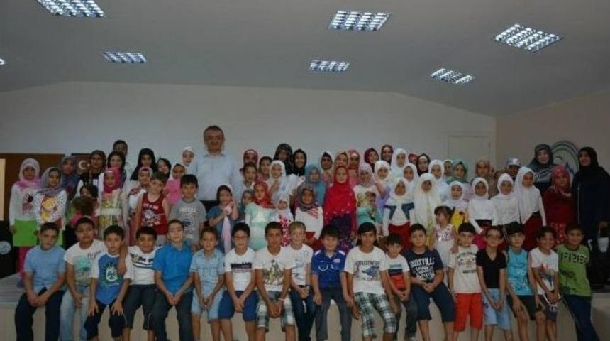 &Ccedil;ameli&rsquo;de Kur&rsquo;an Kurslar İ&ccedil;in Yıl Sonu Etkinliği