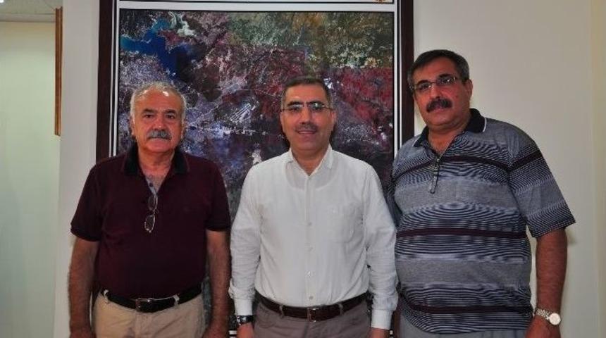 Adana Esob Başkanı S&ouml;z&uuml;tek&rsquo;ten Başkan &Ccedil;elikcan&rsquo;a Ziyaret