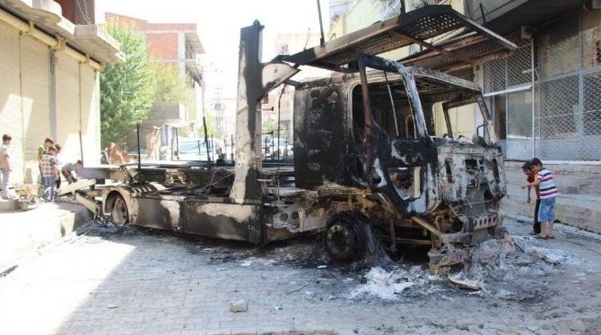 Silopi&rsquo;de Ka&ccedil;ırılan Tır K&uuml;le D&ouml;nm&uuml;ş Halde Bulundu