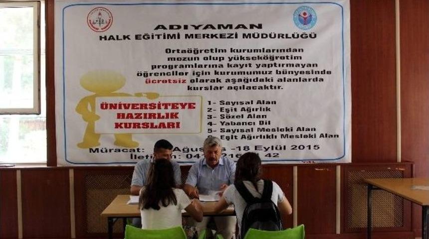 Dershanelere Alternatif &Uuml;cretsiz Kurslar &Ouml;ğrenci Kayıtlarına Başladı