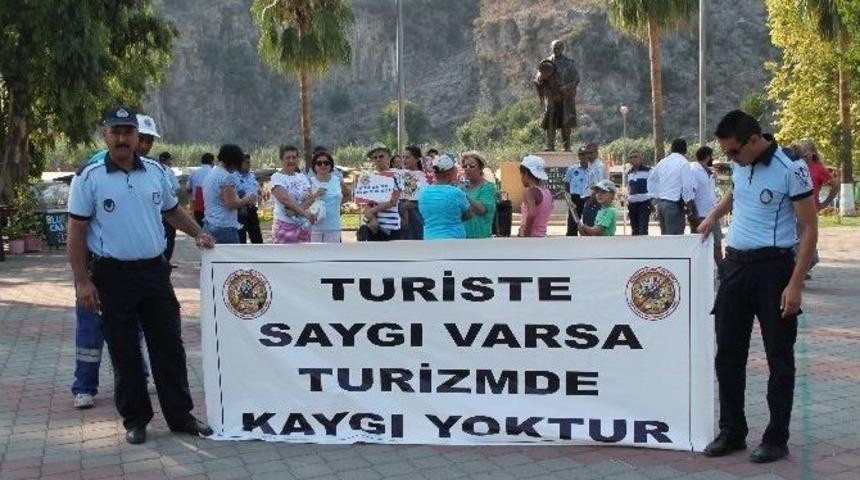 Ortaca&rsquo;da Hanut&ccedil;uluğa Karşı Eylem