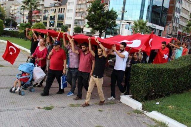 Zonguldak'ta Teröre Tepki Yürüyüşü