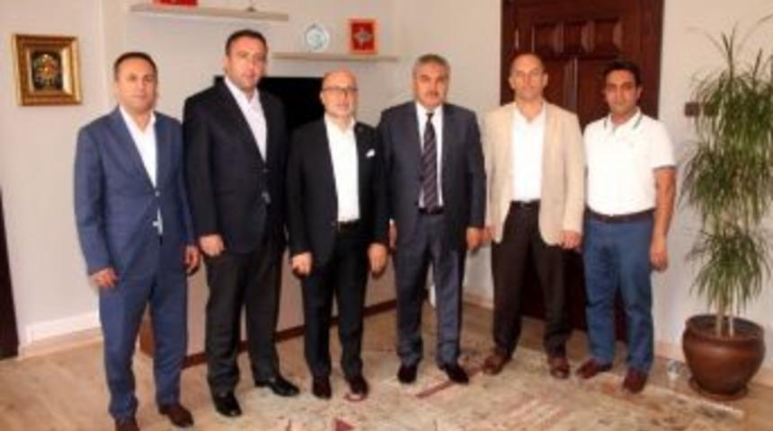 Yeni Kaymakama Hayırlı Olsun Ziyareti