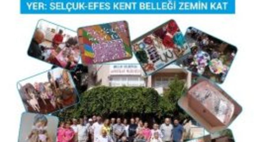 Huzurevi Sakinlerinden El Sanatları Sergisi