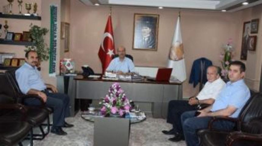 D&uuml;nya Barış El&ccedil;isi Ka&ccedil;maz&rsquo;dan Başkan Bozkurt&rsquo;a Ziyaret