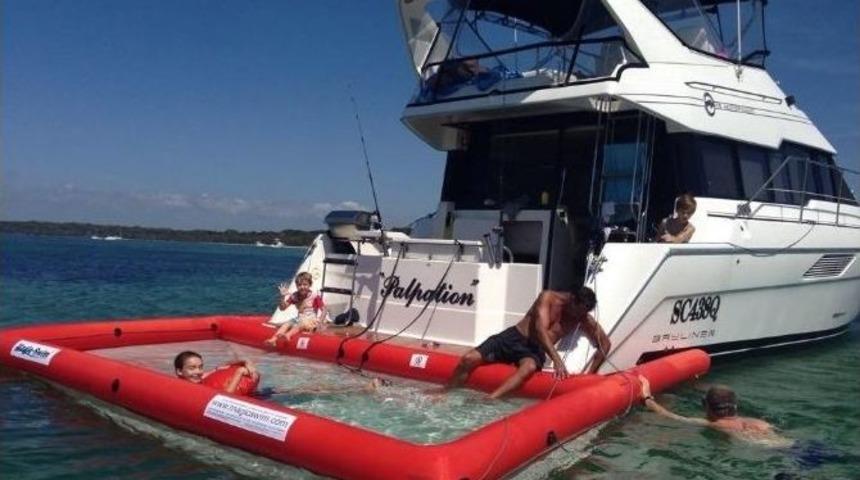 Denizlerde &Ccedil;ocukları Koruyan Seyyar Havuz Satışa &Ccedil;ıktı