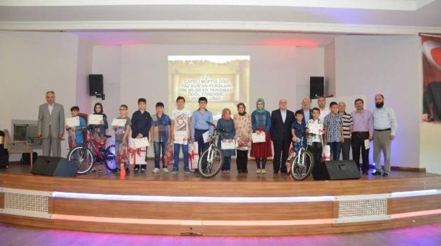 Yaz Kur&rsquo;an Kursları Sona Erdi