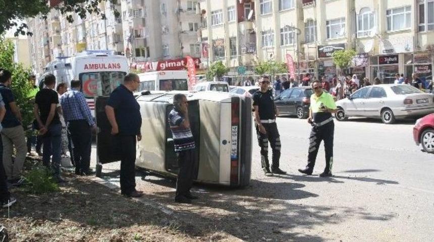 Yozgat&rsquo;ta Trafik Kazası Ucuz Atlatıldı
