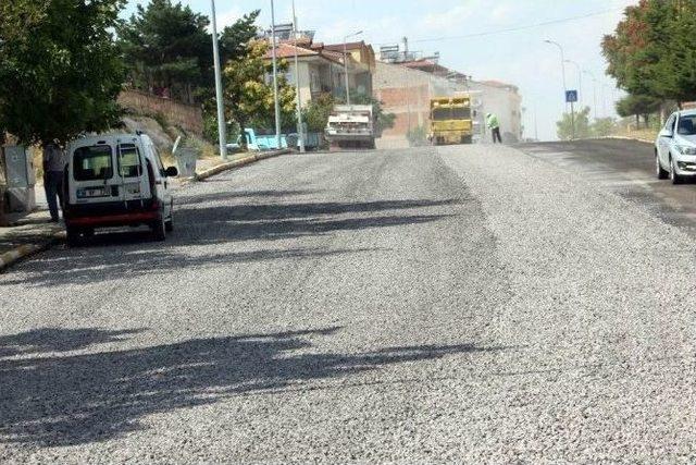 Ortahisar&rsquo;da Asfalt &Ccedil;alışmaları Yapılıyor 1