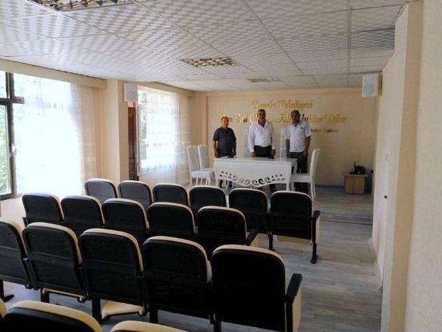 Kumlu Belediyesi Nikah Salonu Hizmete A&ccedil;ıldı 1