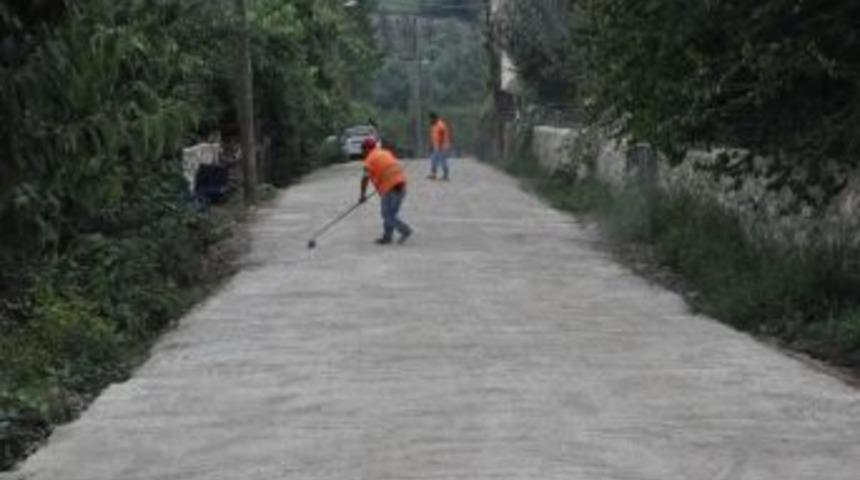 İneg&ouml;l Kayapınar Mahallesi Tretuvarlanıyor