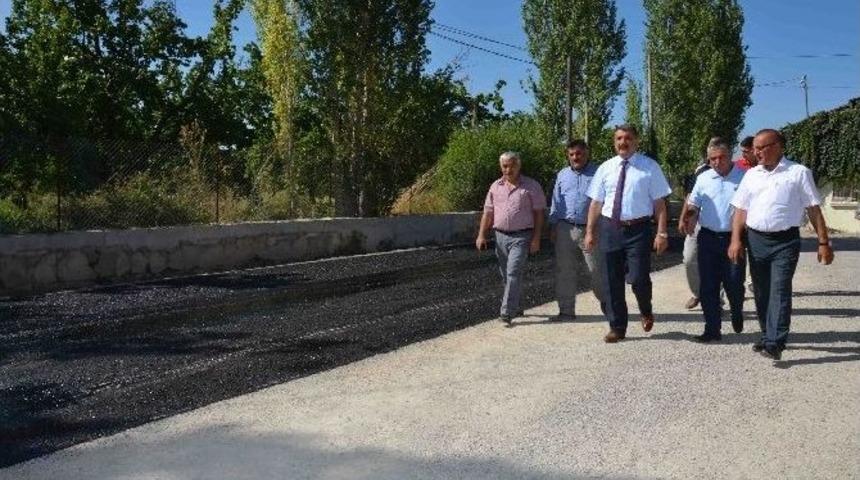 G&uuml;rkan: &ldquo;asfaltsız Yollarımızın Hepsi Asfaltlanacak&rdquo;