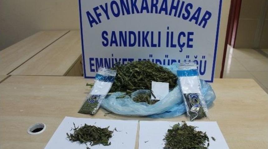 Sandıklı&rsquo;da Uyuşturucu Operasyonu