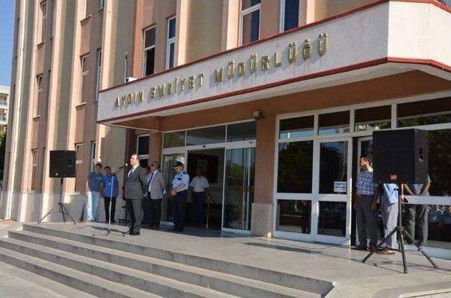 Emniyet M&uuml;d&uuml;r&uuml; Adnan Taşdan, Aydın&rsquo;a Veda Etti 1