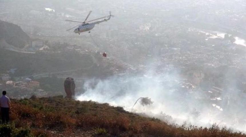Habib-I Neccar Dağı'nda Yangın (2)