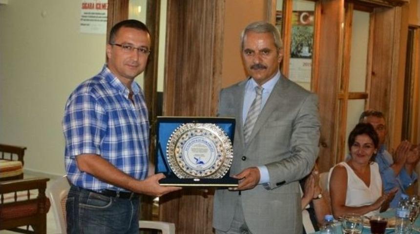 Kuşadası Garnizon Komutanı Aslan&rsquo;a Veda Yemeği