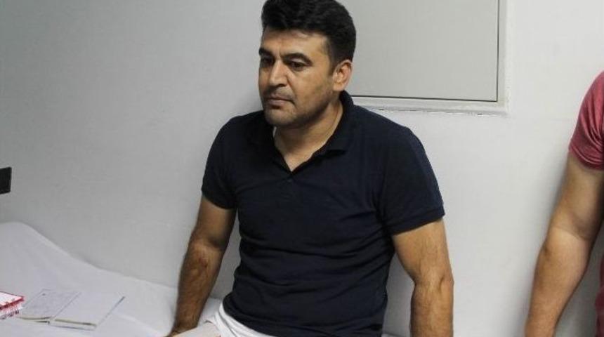 Kavgayı Ayıran Polis Tabancayla Yaralandı