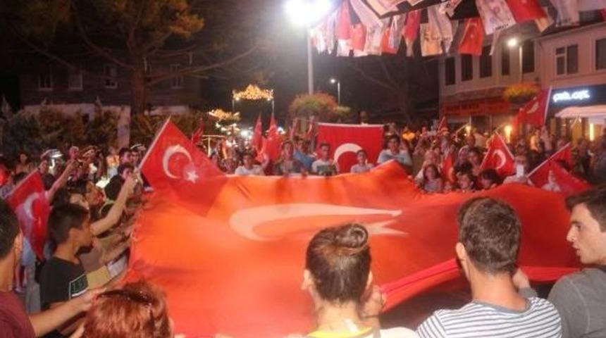 Şile'de Ter&ouml;r Protestosu