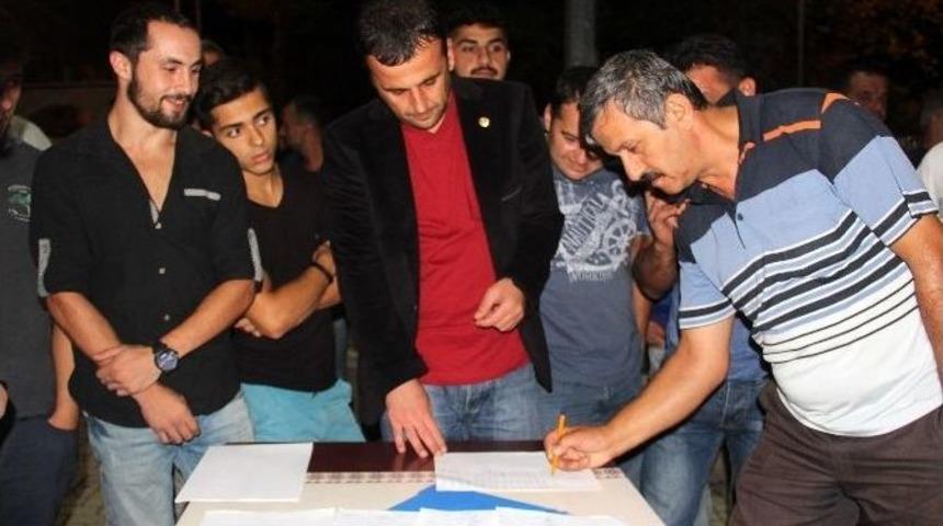 Bozkurtlular Uyuşturucuya Karşı İmza Topladı