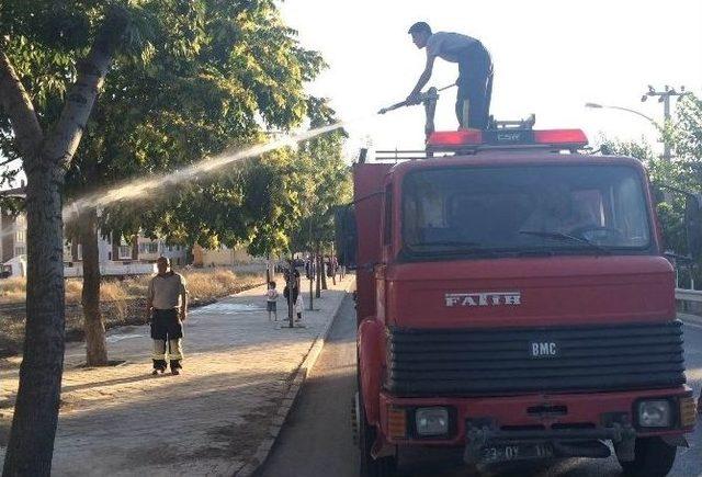 Boş Arazideki Yangın Siteye Sıçradı