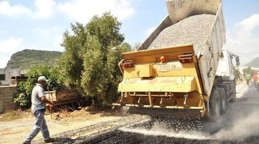 Gazipaşa Belediyesi&rsquo;nden Asfalt Hamlesi