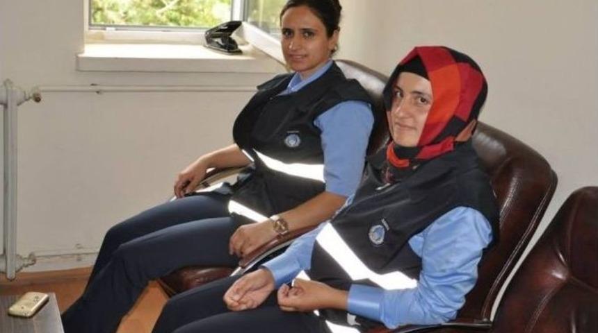 Kadın Zabıta Personeli G&ouml;reve Başladı