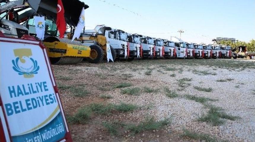 Haliliye Belediyesi Ara&ccedil; Filosuna 16 Yeni Ara&ccedil; Kattı
