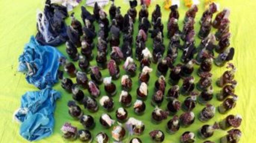 Diyarbakır'da 100 Molotof Ele Ge&ccedil;irildi