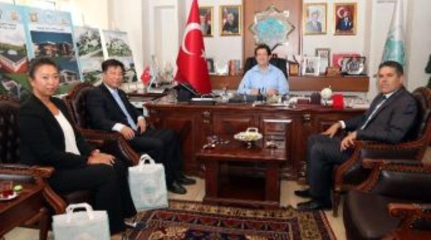 &Ccedil;inli Y&ouml;neticiden Başkan Yazgı&rsquo;ya Ziyaret