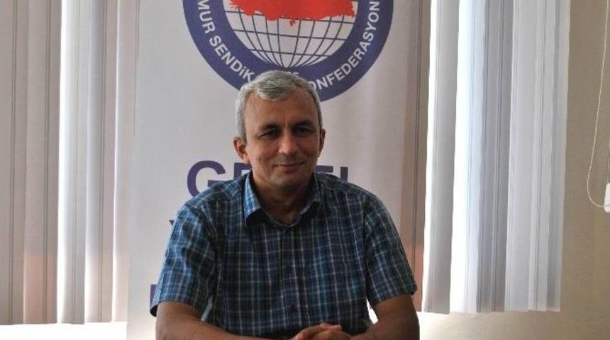 Memur-sen Aydın İl Temsilcisi İsmail Yiğit 3. D&ouml;nem Toplu S&ouml;zleşmelerden Elde Edilen Kazanımları A&ccedil;ıkladı