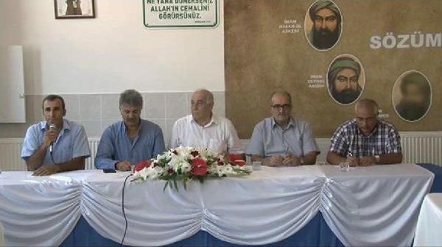 K&ouml;şk'teki Toplantıya Katılan Alevi Kanaat &Ouml;nderlerine Kınama