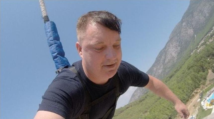 Protez Bacakla Bungee Jumpıg Yaptı