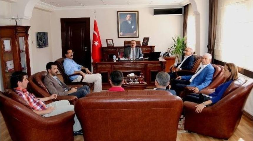 Stk Genel Başkanlarından Vali Canbolat’a Ziyaret