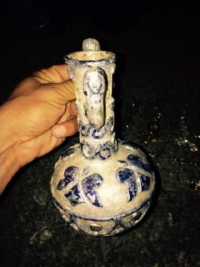 Suriye Sınırında Tarihi Eserle Yakalandılar 2