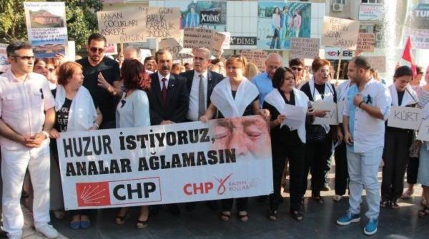 Manisalı Kadınlar Ter&ouml;r&uuml; Kınadı