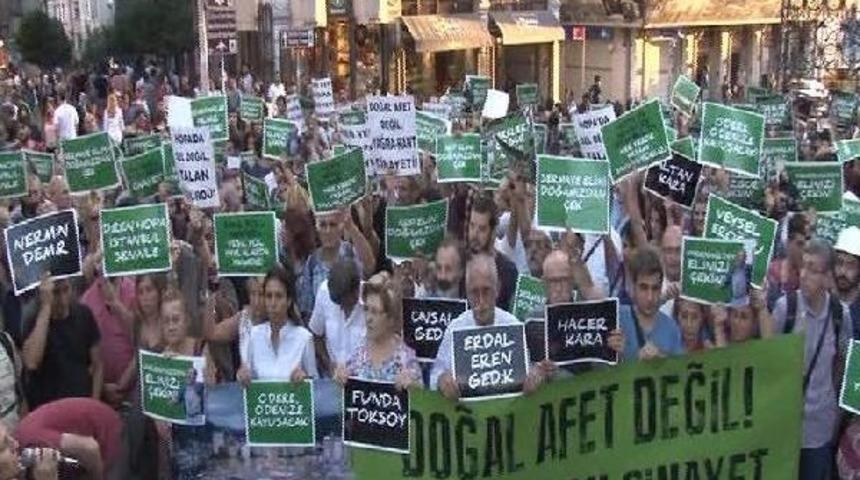 Beyoğlu'nda Hopa Eylemi...