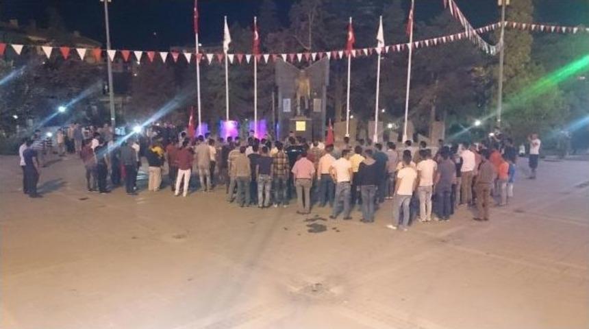 Develi&rsquo;de Ter&ouml;r&uuml; Protesto Konvoyu